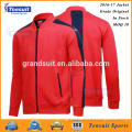 Newest men outdoor sports training jacket with top thai quality wholesale football team jacket in grade original quality